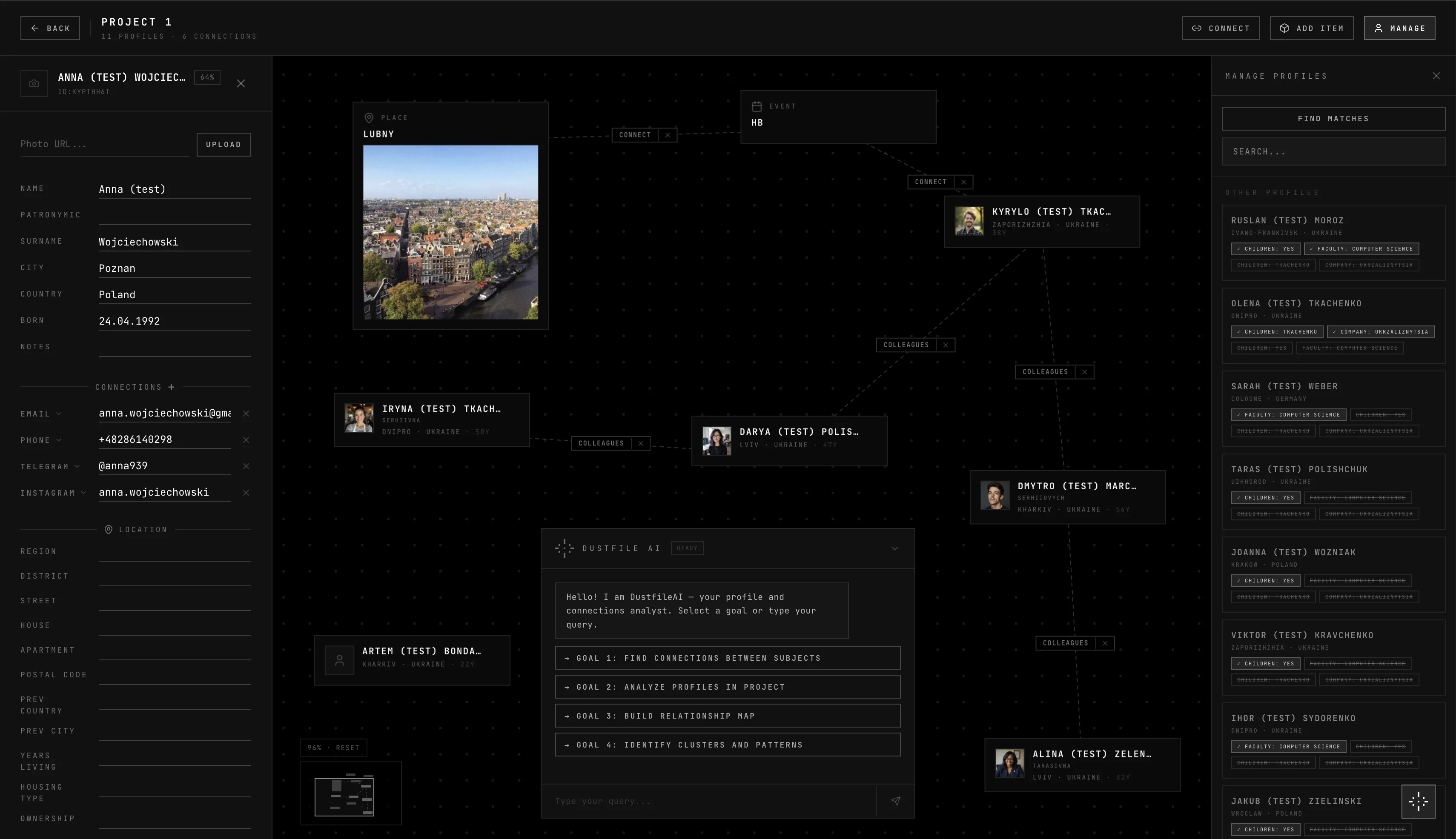 Canvas page