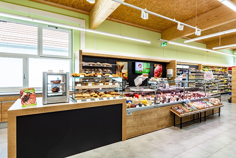 Moderne Nah&Frisch Filiale.