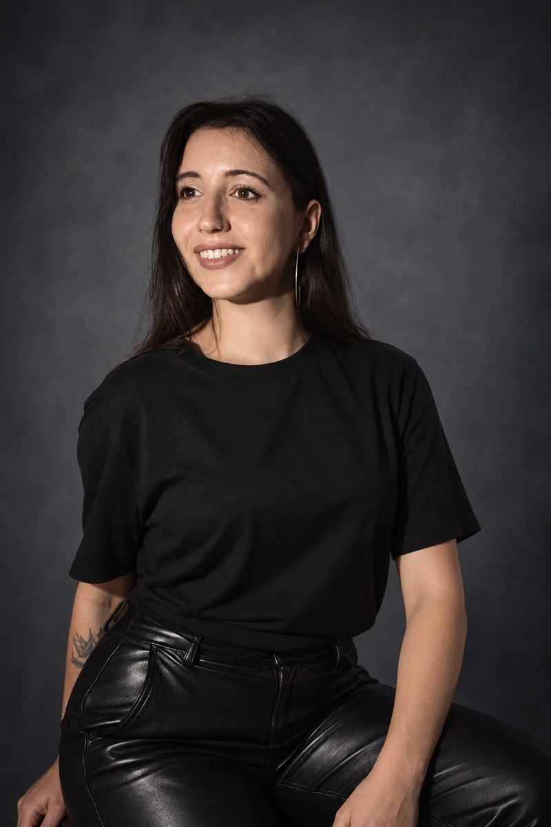 Carmen Camblor, cofundadora de BCL IA · retrato preparado con IA