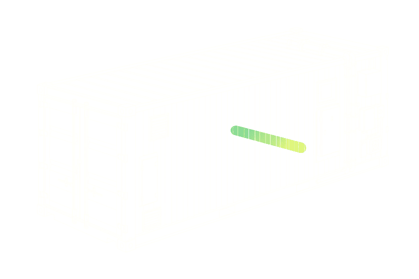 Industrial plant diagram showing the process area selected for membrane separation integration