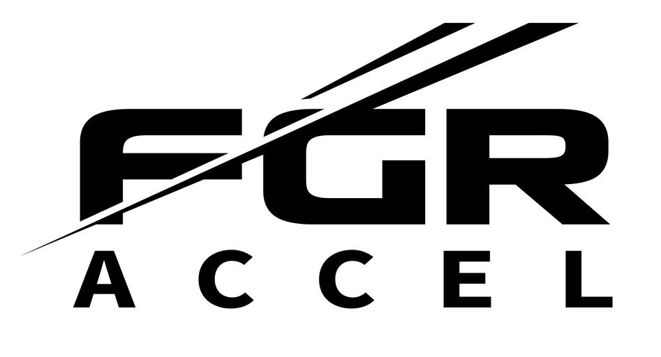 fgrACCEL logo in black featuring a clean, modern wordmark design on a transparent background.