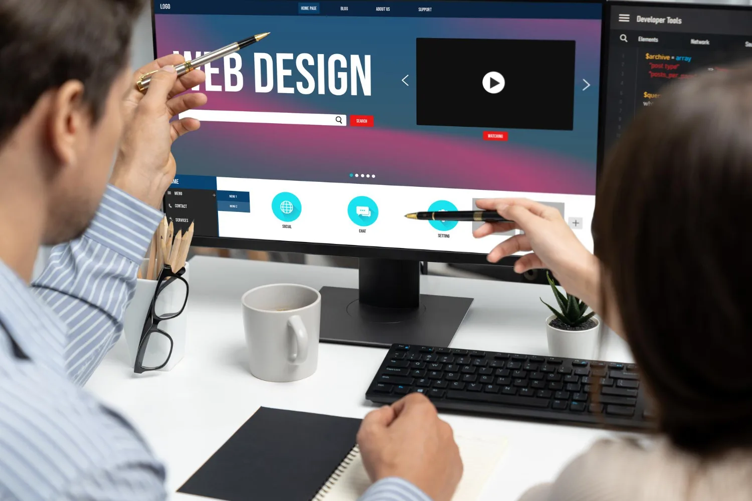 remote learning, digital learning, multi-monitor, instructional design, eLearning, Pinta, employee development