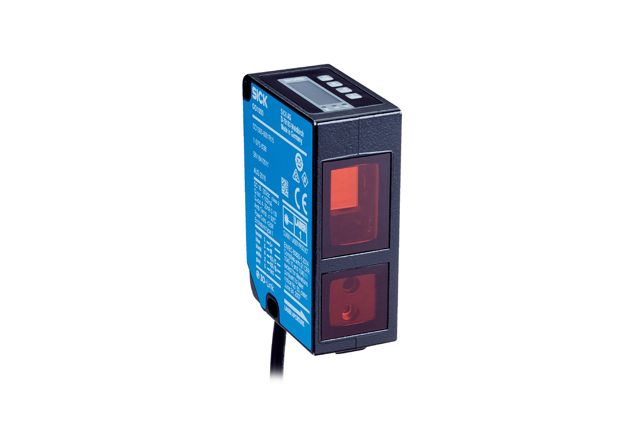 Produktbild von OD1000 Laser-Distanzsensor (SICK, 2023)