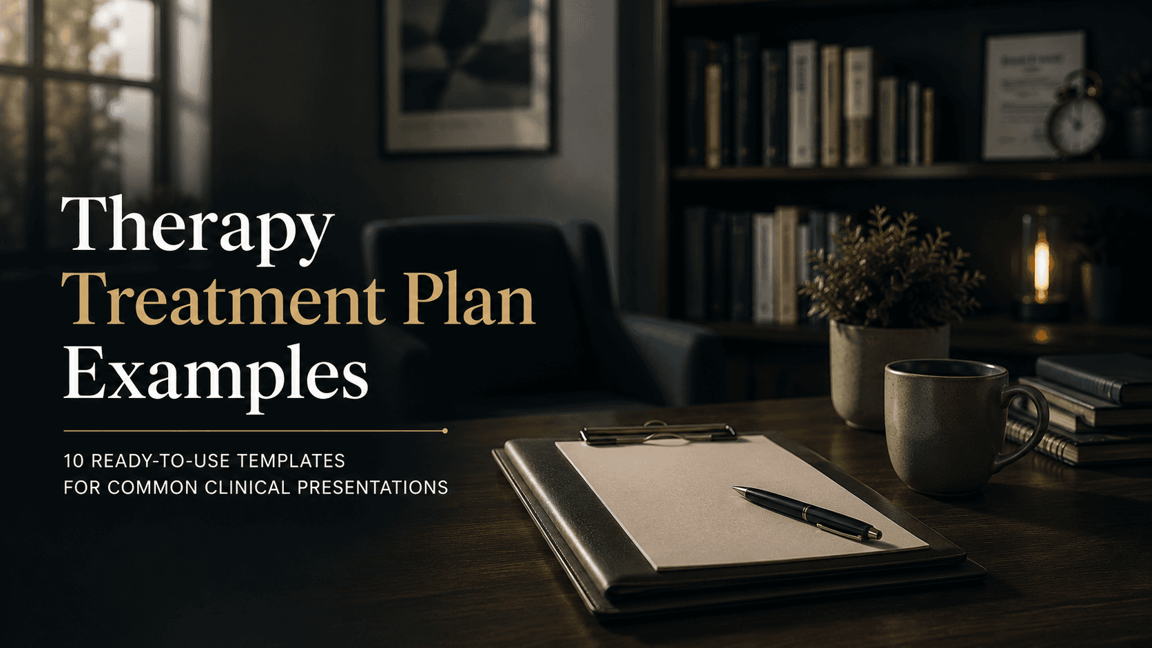 Therapy Treatment Plan Examples