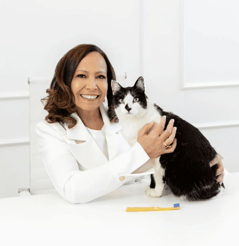 man in blue crew neck t-shirt smiling