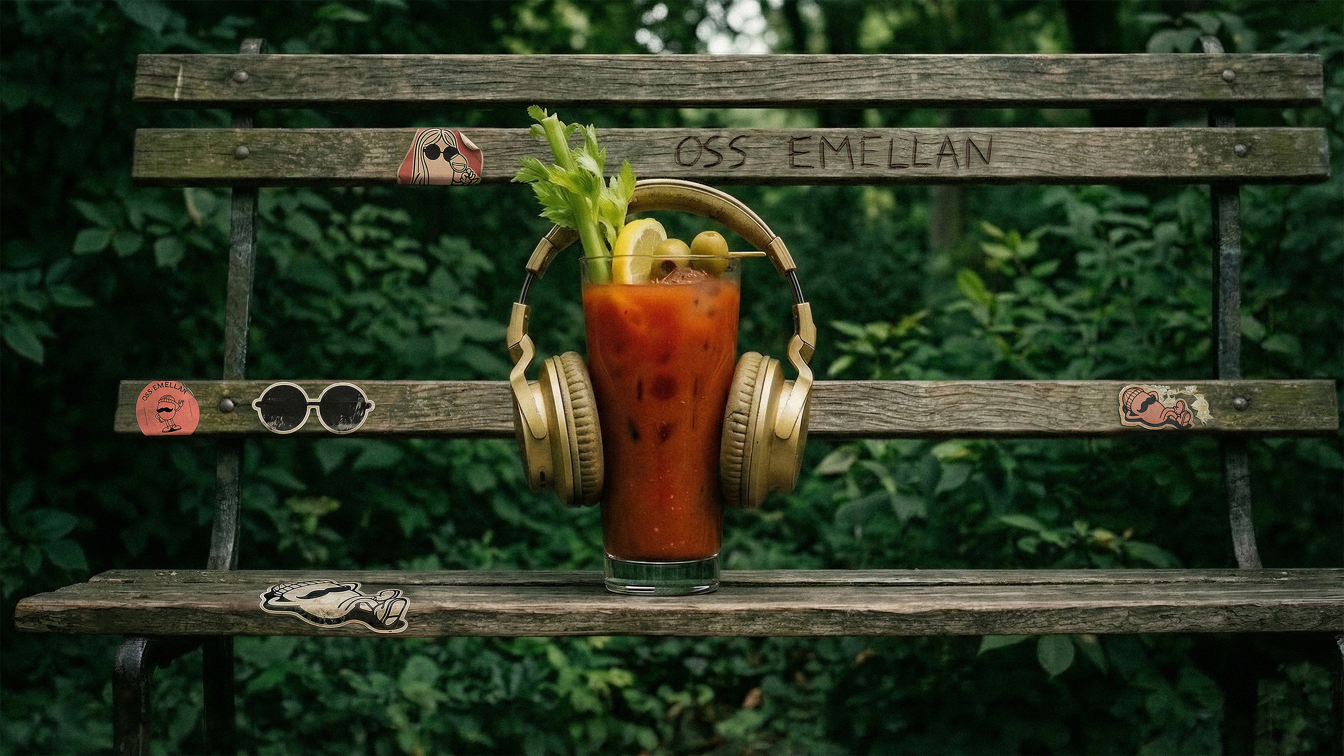 Three stylishly dressed Black men posing together