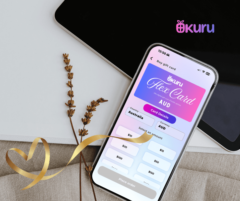 Okuru Gift Card App