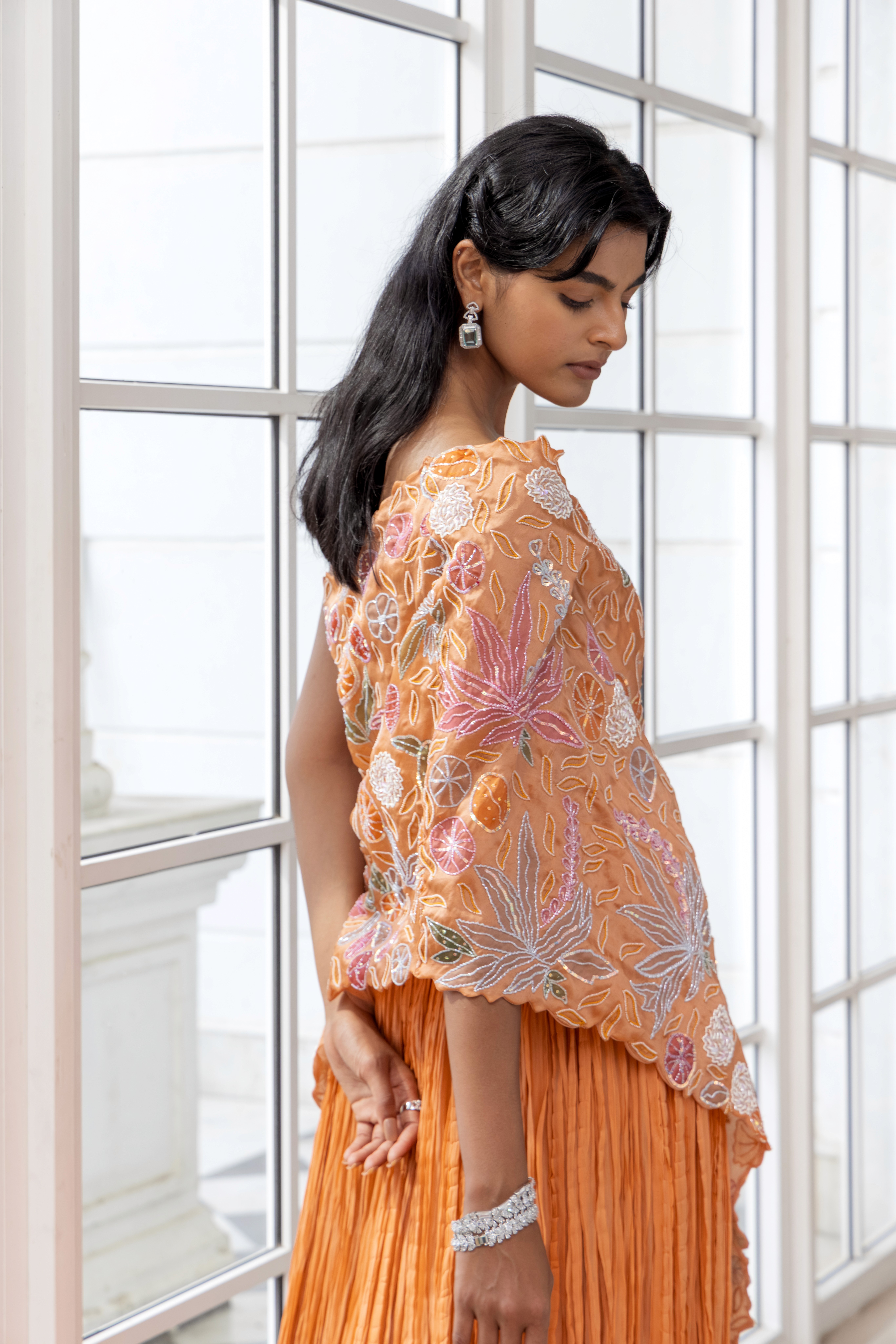 Handpainted couture