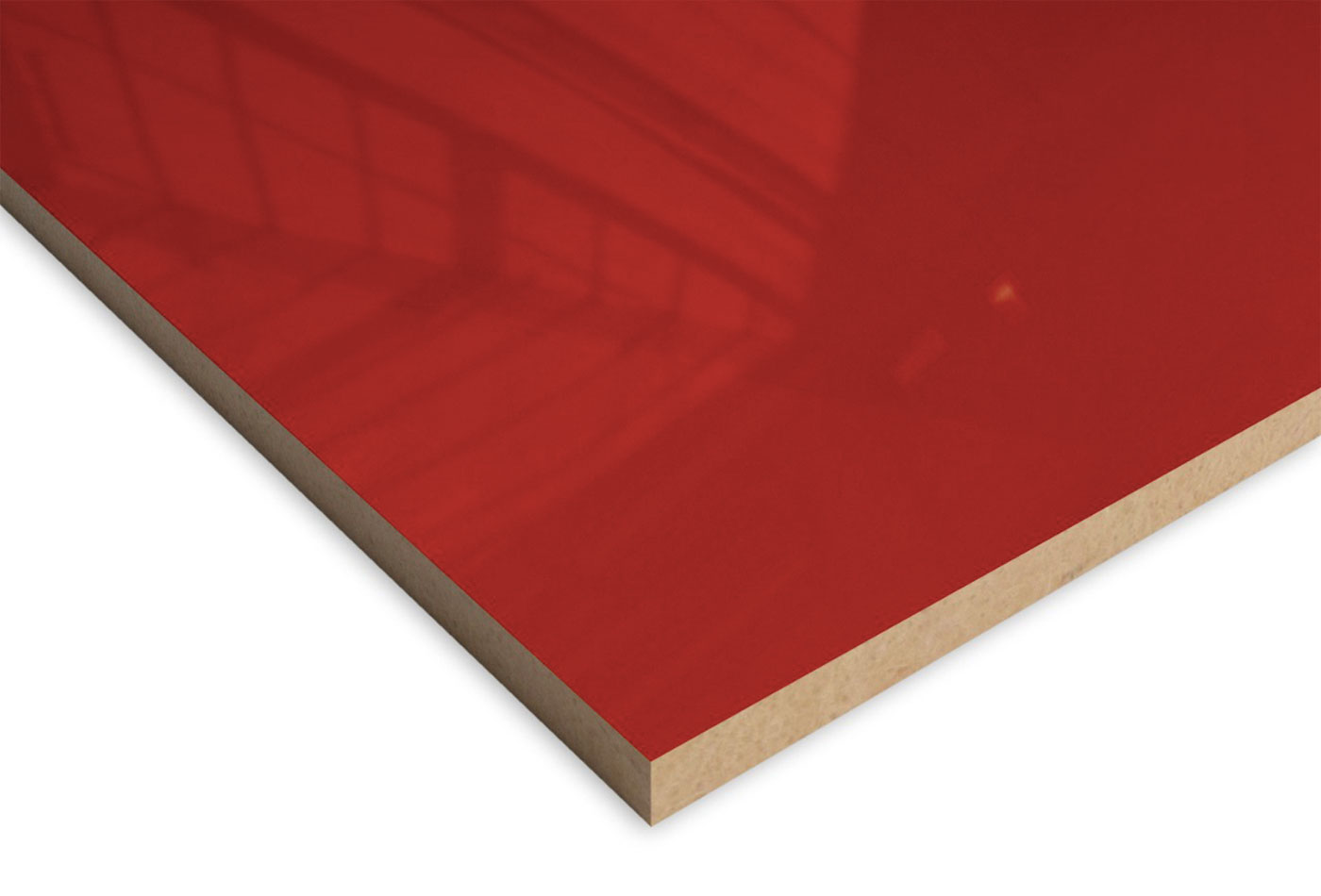 Melamina Alto Brillo Claret Red |  Tablero MDF, 18 MM,