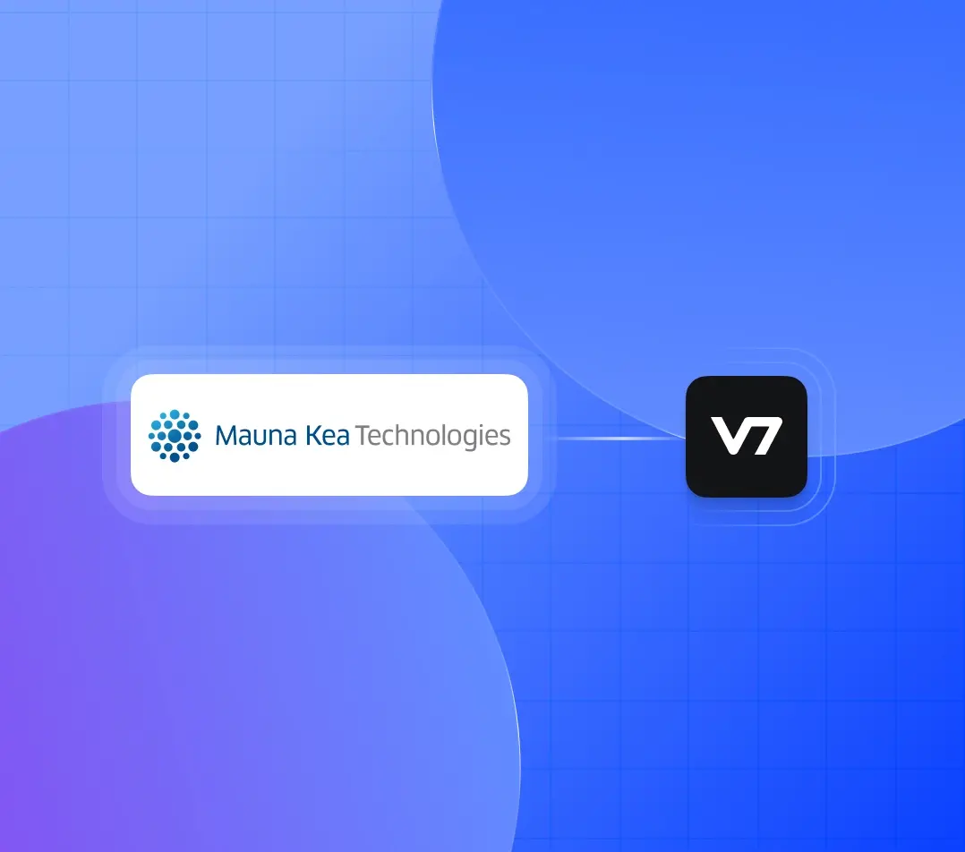 Mauna Kea Technologies and V7 Logos together