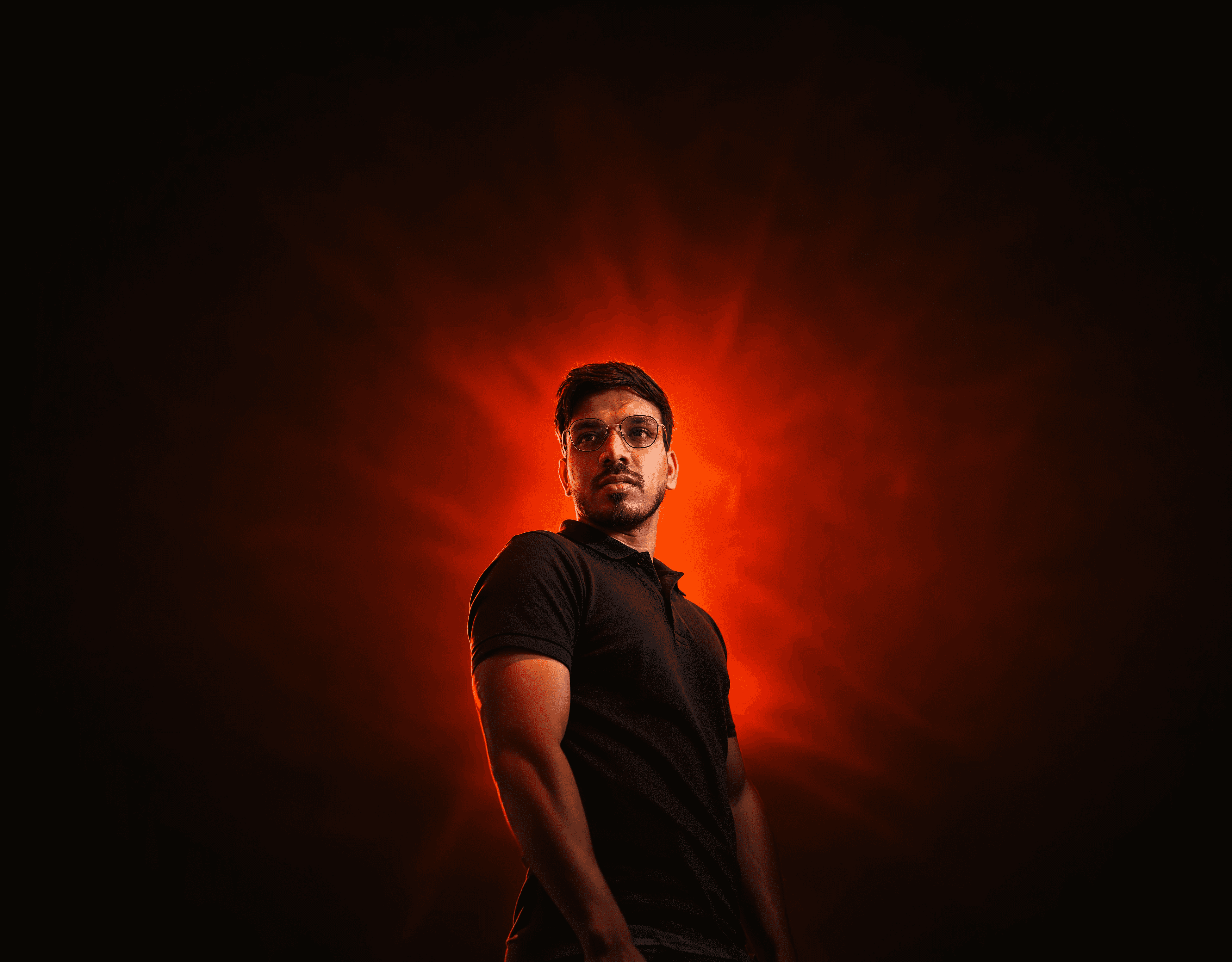 Man Red BG