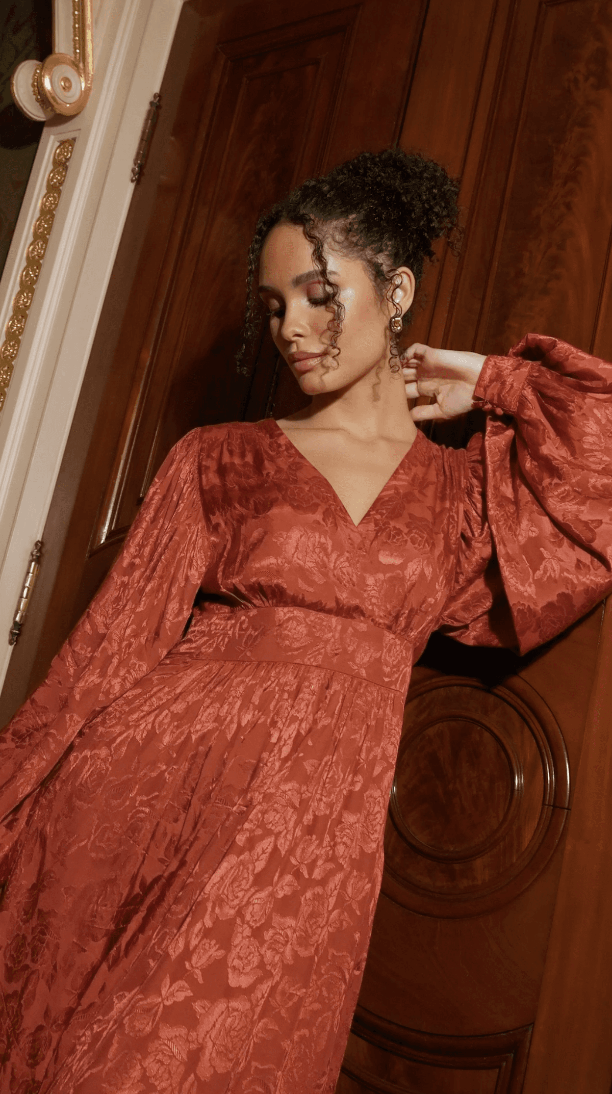 Lookbook video still for a Manchester fashion shoot at Joanie by Mia Edmond