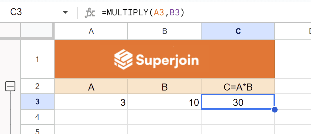 Multiplying multiple cells