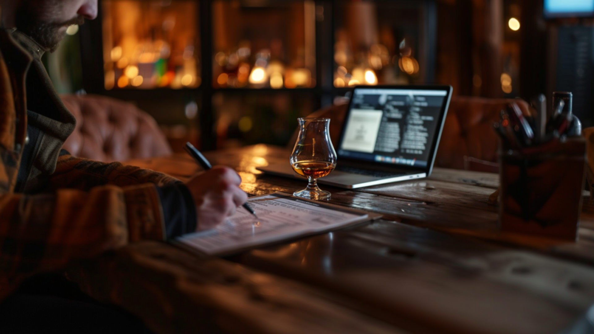 whiskey reviews in collection room