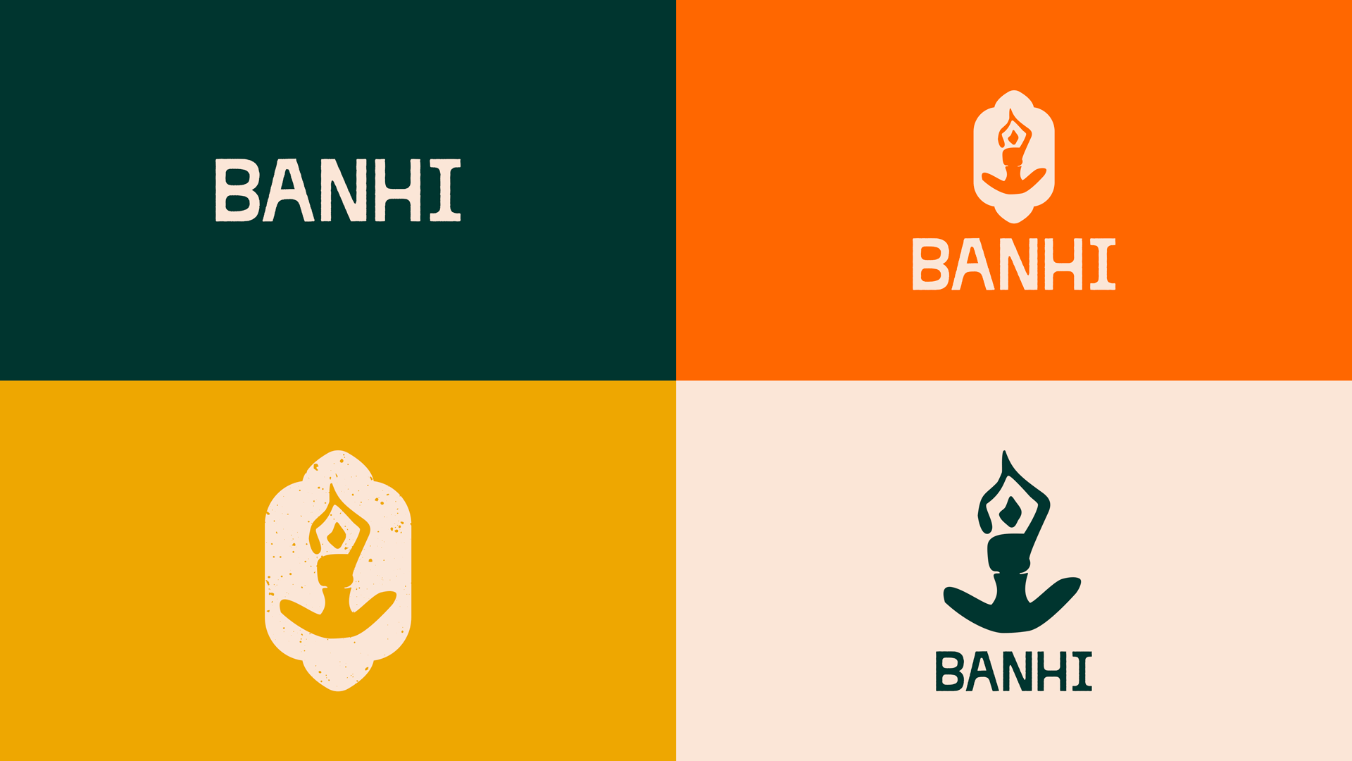 Banhi turmeric wellness drink branding and premium bottle packaging