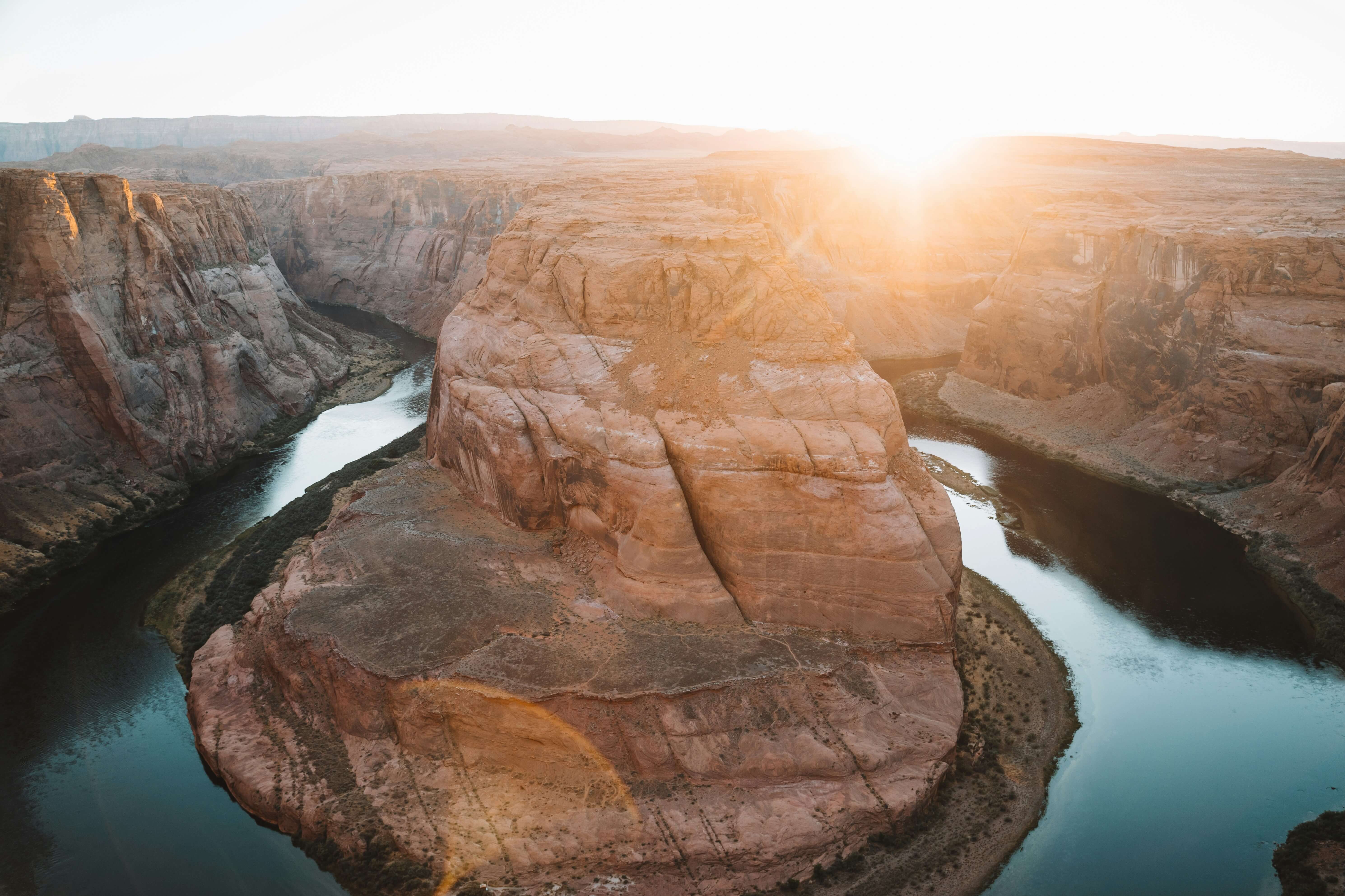 Image of mountains and river