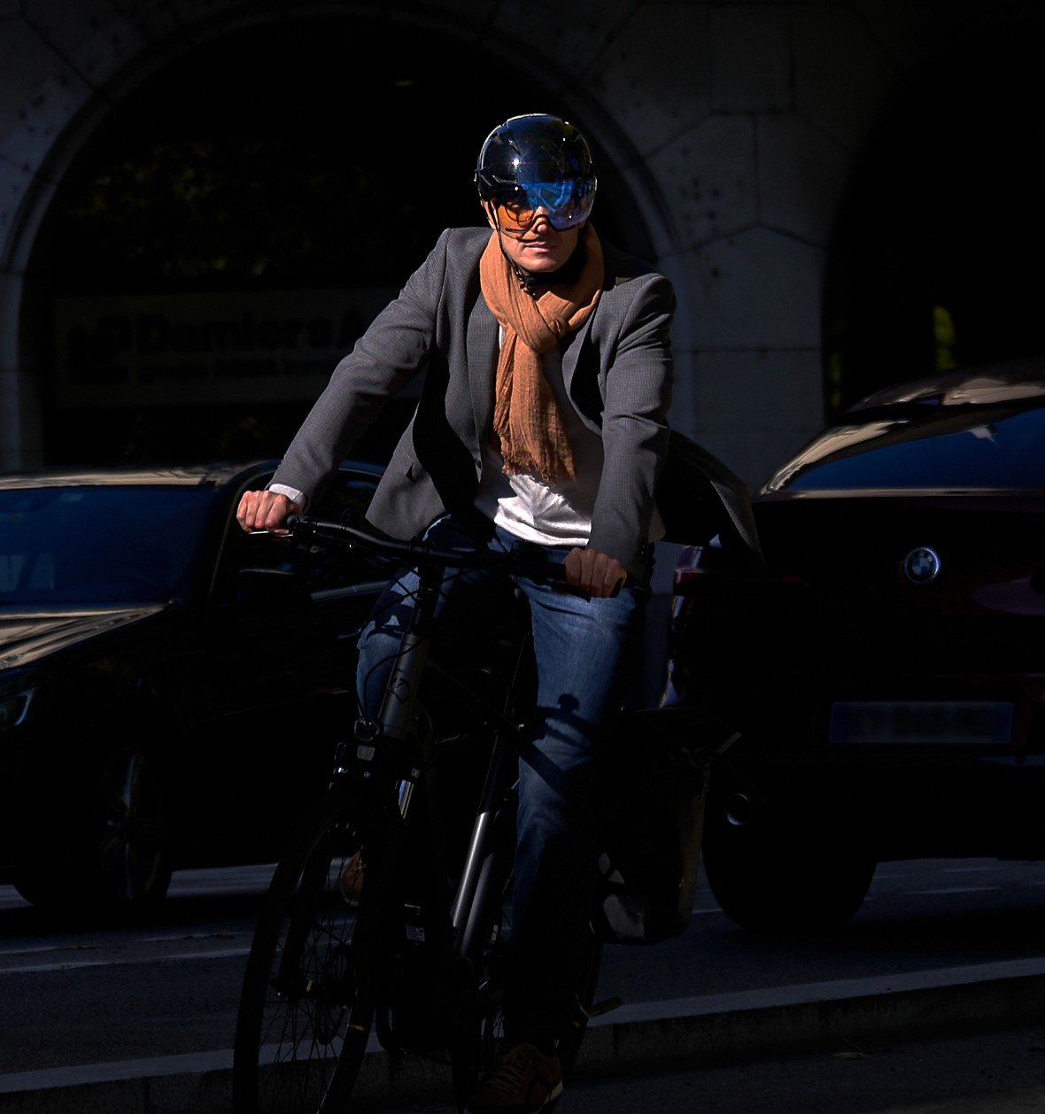 a black female model