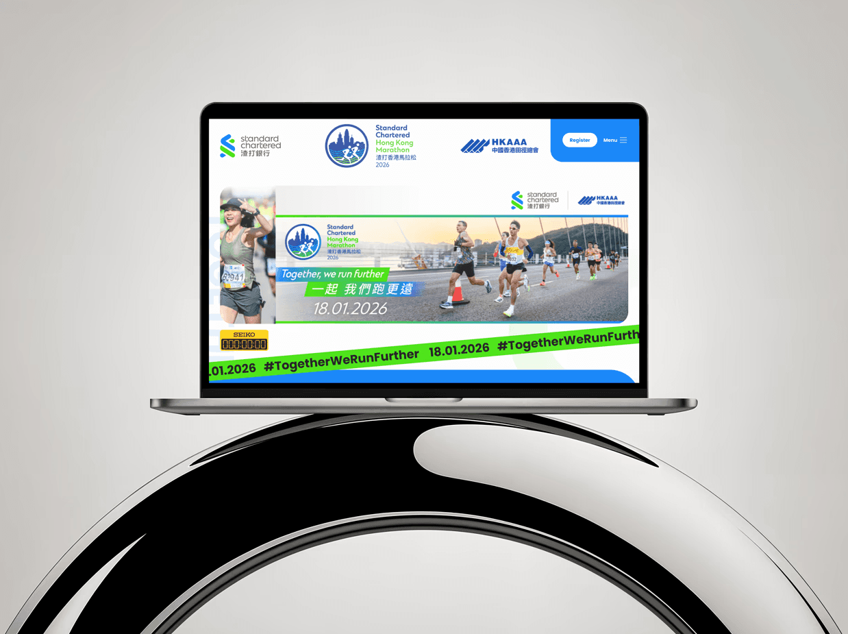 Minimalist coffee can design in hand – black and white packaging with bold typography