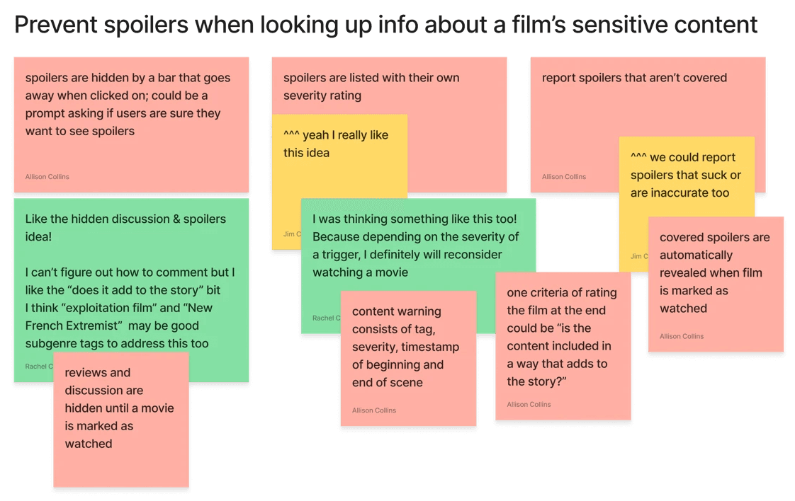 brainstorming: prevent spoilers when looking up info about sensitive content