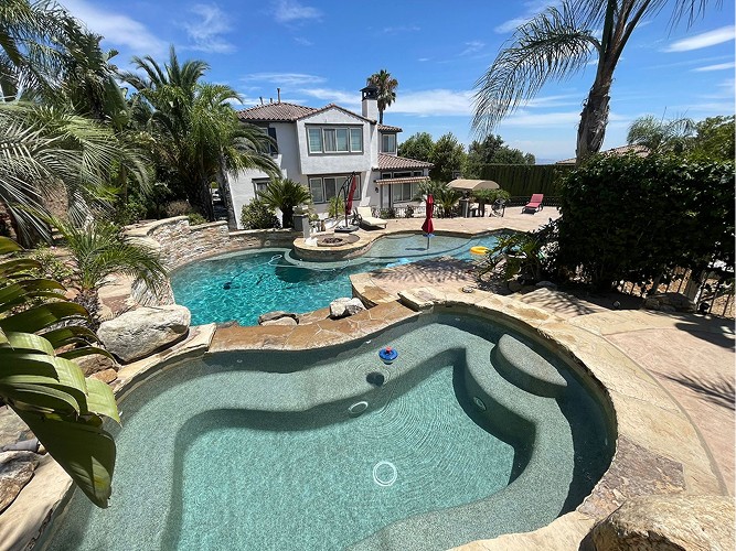 Residential Pool Serviced By PoolGenX