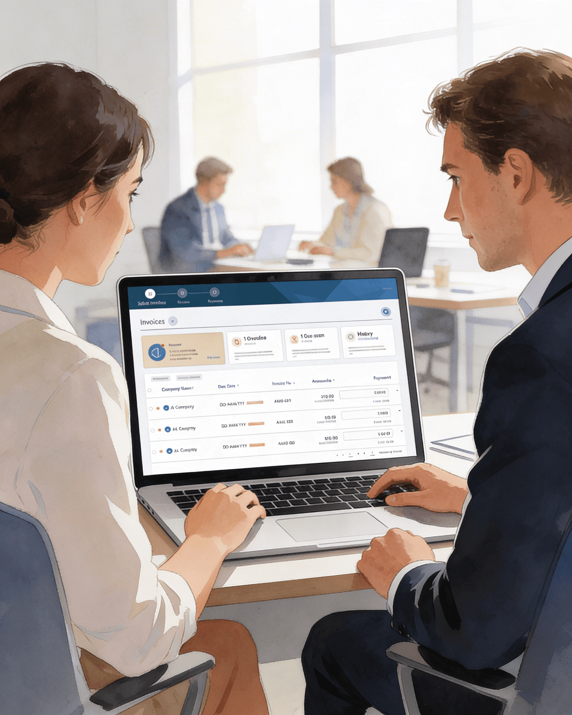 Mobile phone displaying PayEvo payment notification showing vendor payment of $1,984.00 sent via Business Payments