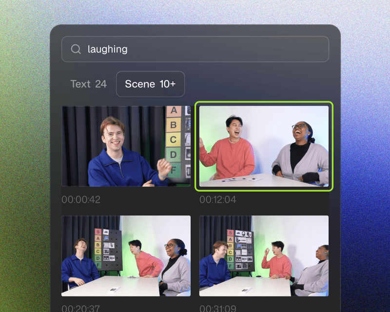 Drag and drop clips to keep in Selects