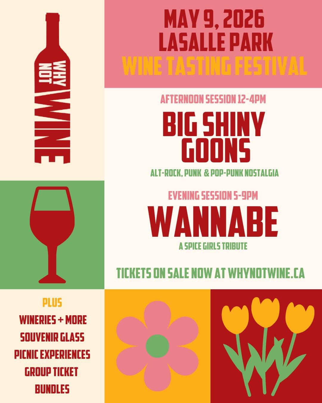 why not wine festival poster