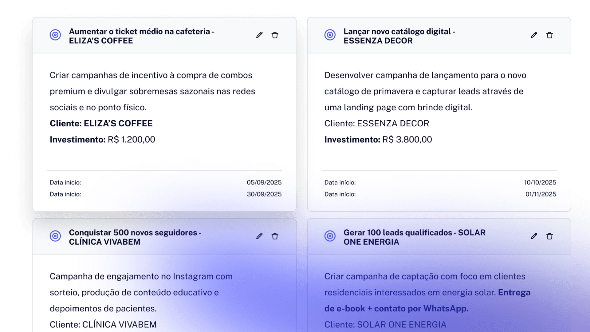 TELA OBJETIVOS BLUE VISIONN