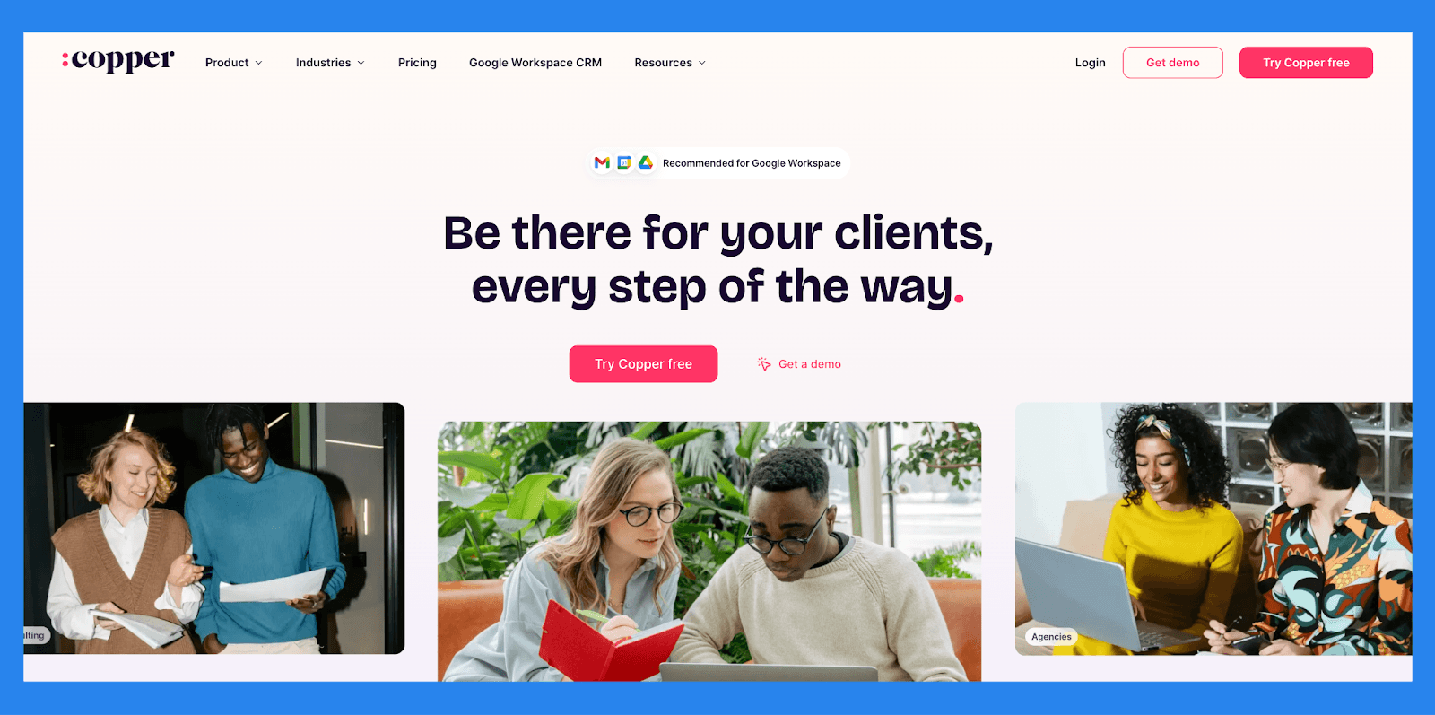 Copper – Best for Google Workspace Users