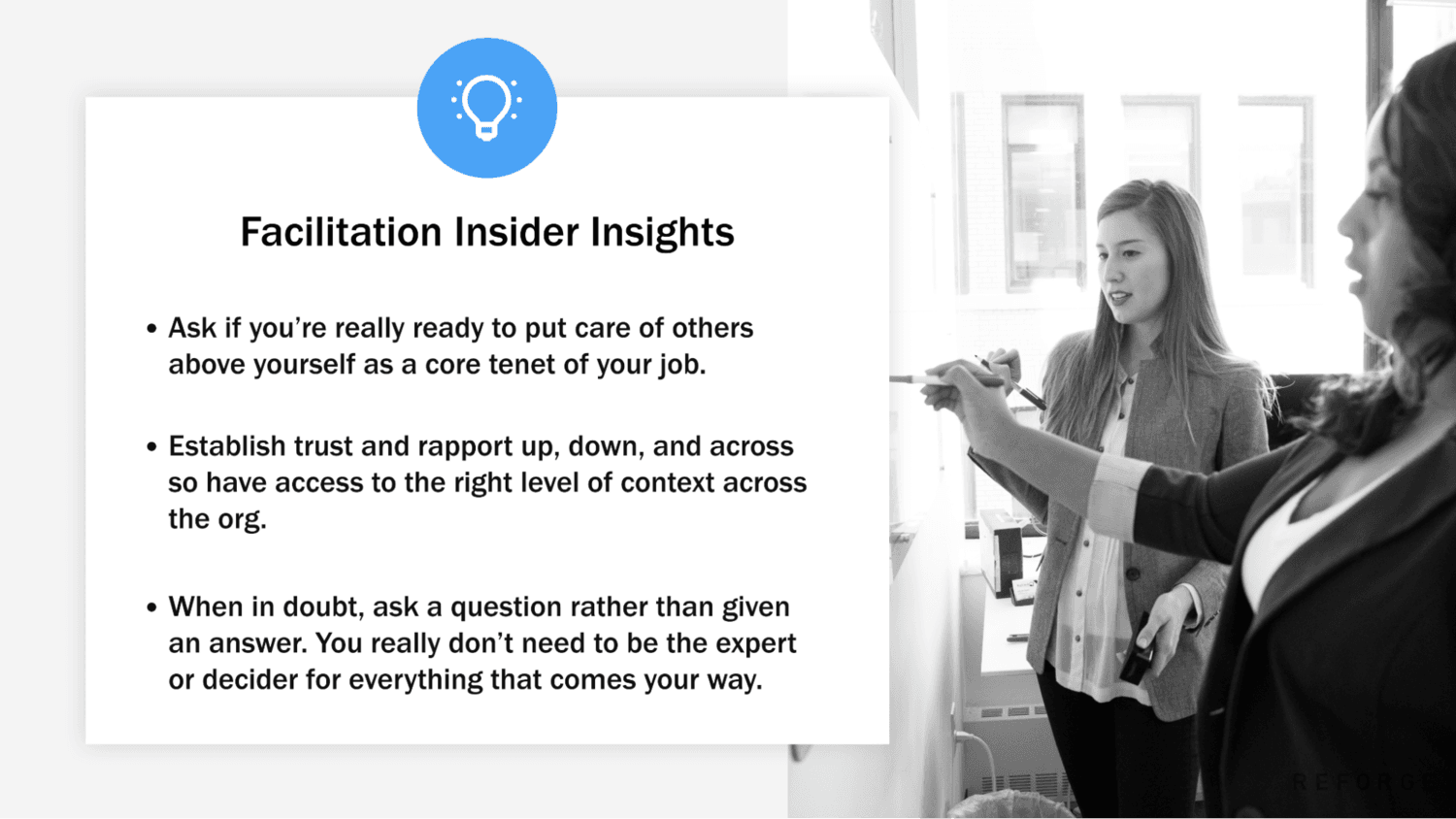 Becoming An Engineering Manager -facilitation insider insights
