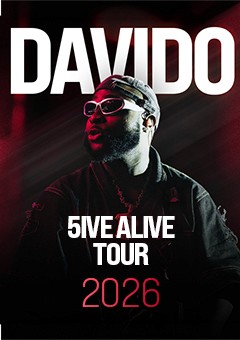 Davido 5IVE Alive Nigeria Tour 2026 campaign design — MetaCraft.