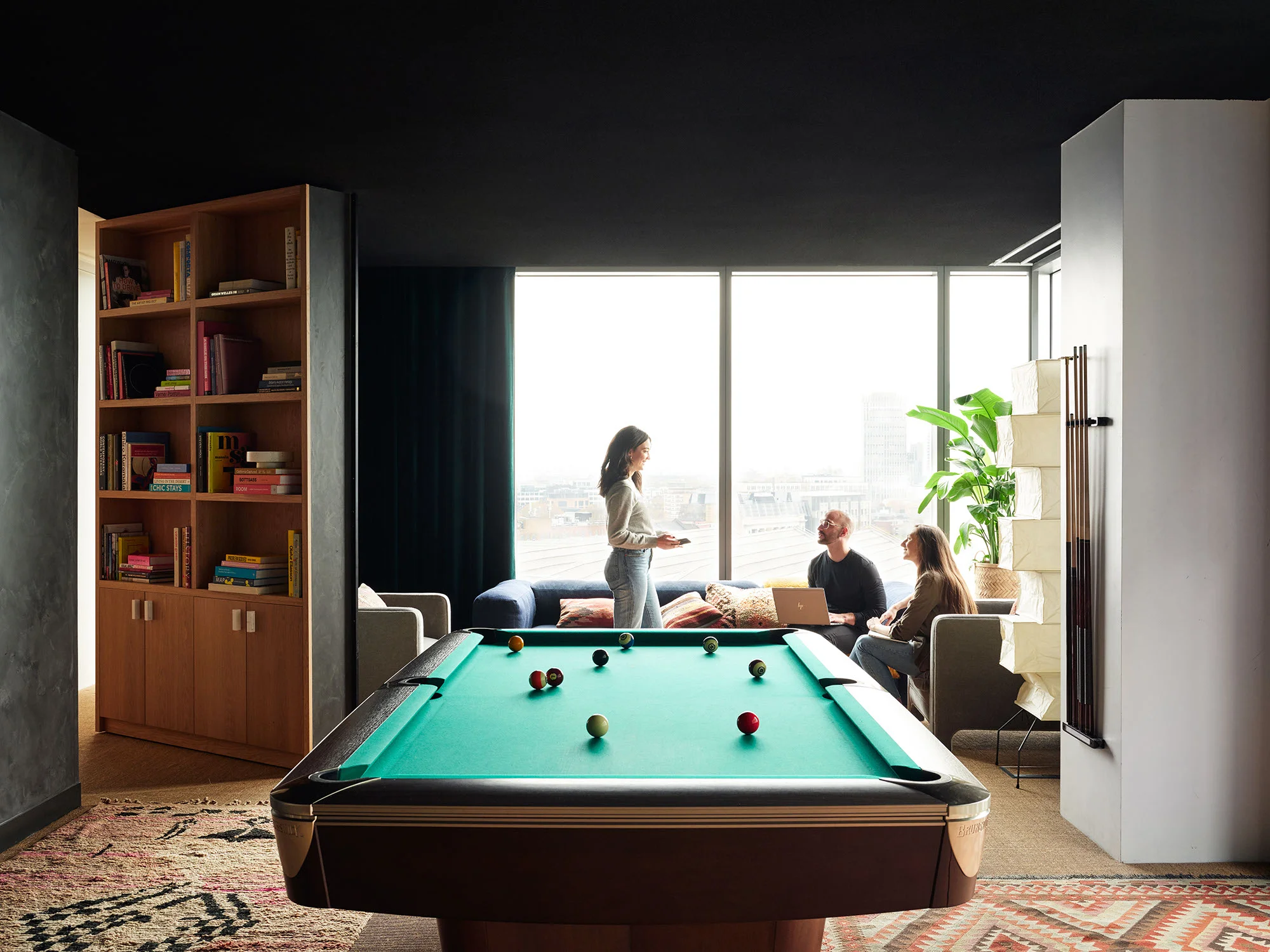 10 York Road social lounge with pool table