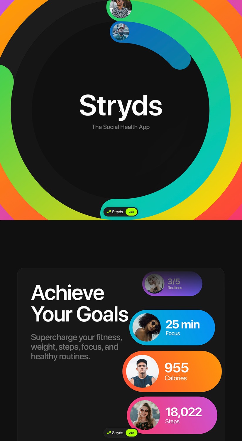 Best portfolio site - Stryds