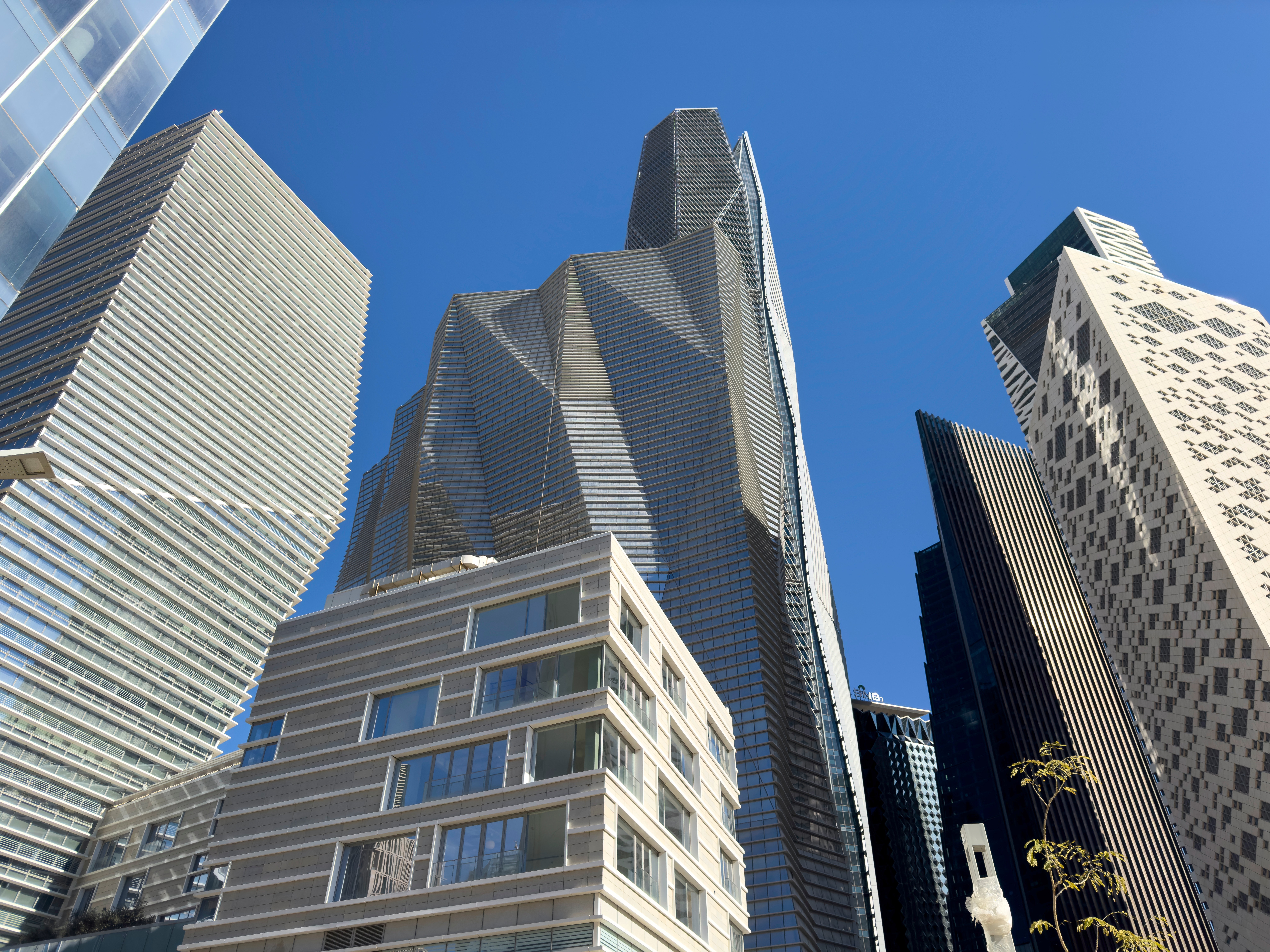 Modern office buildings symbolising corporate governance and integrated management systems in a structured organisational environment.