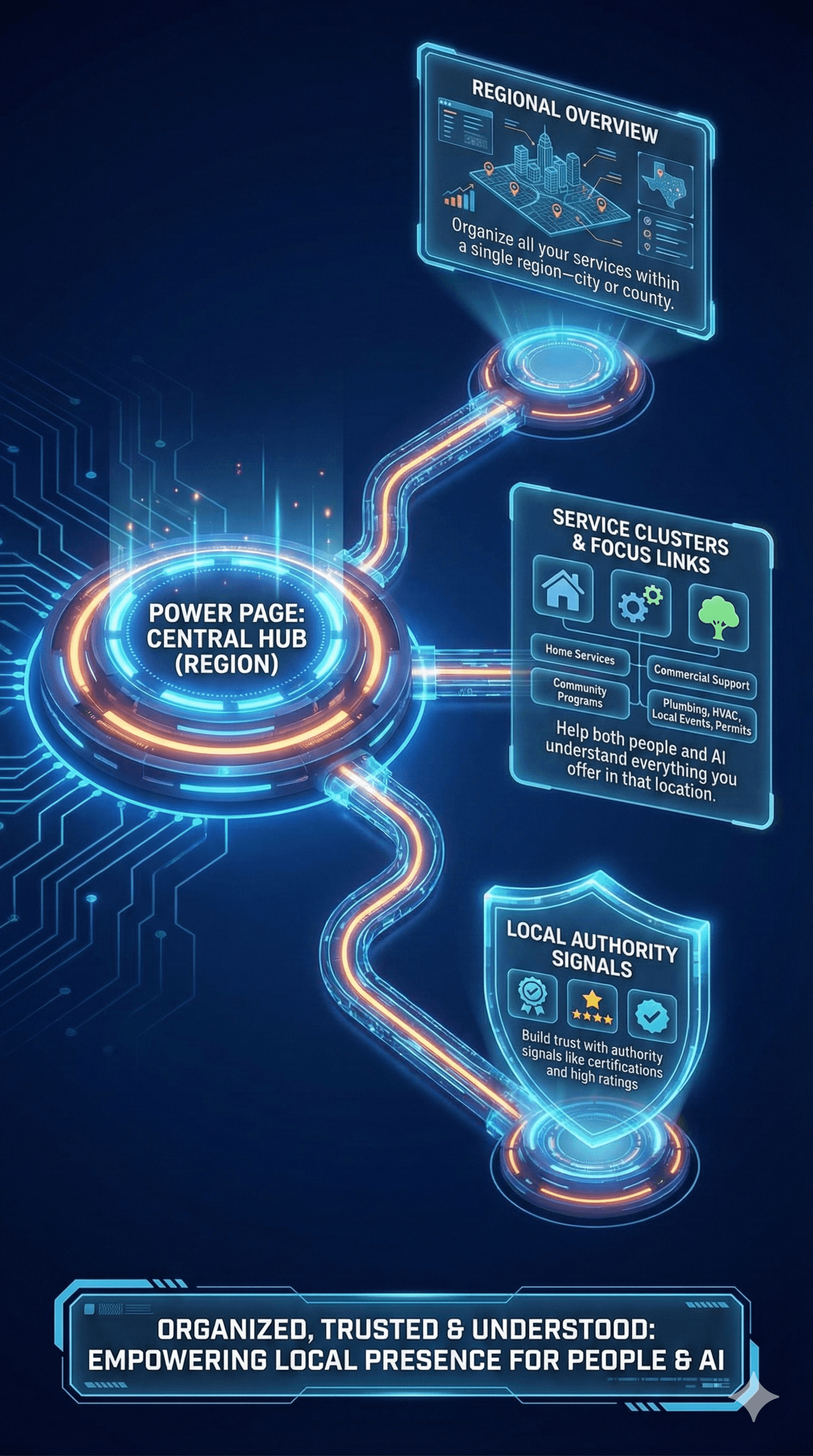 High-rise office building with sustainable design features