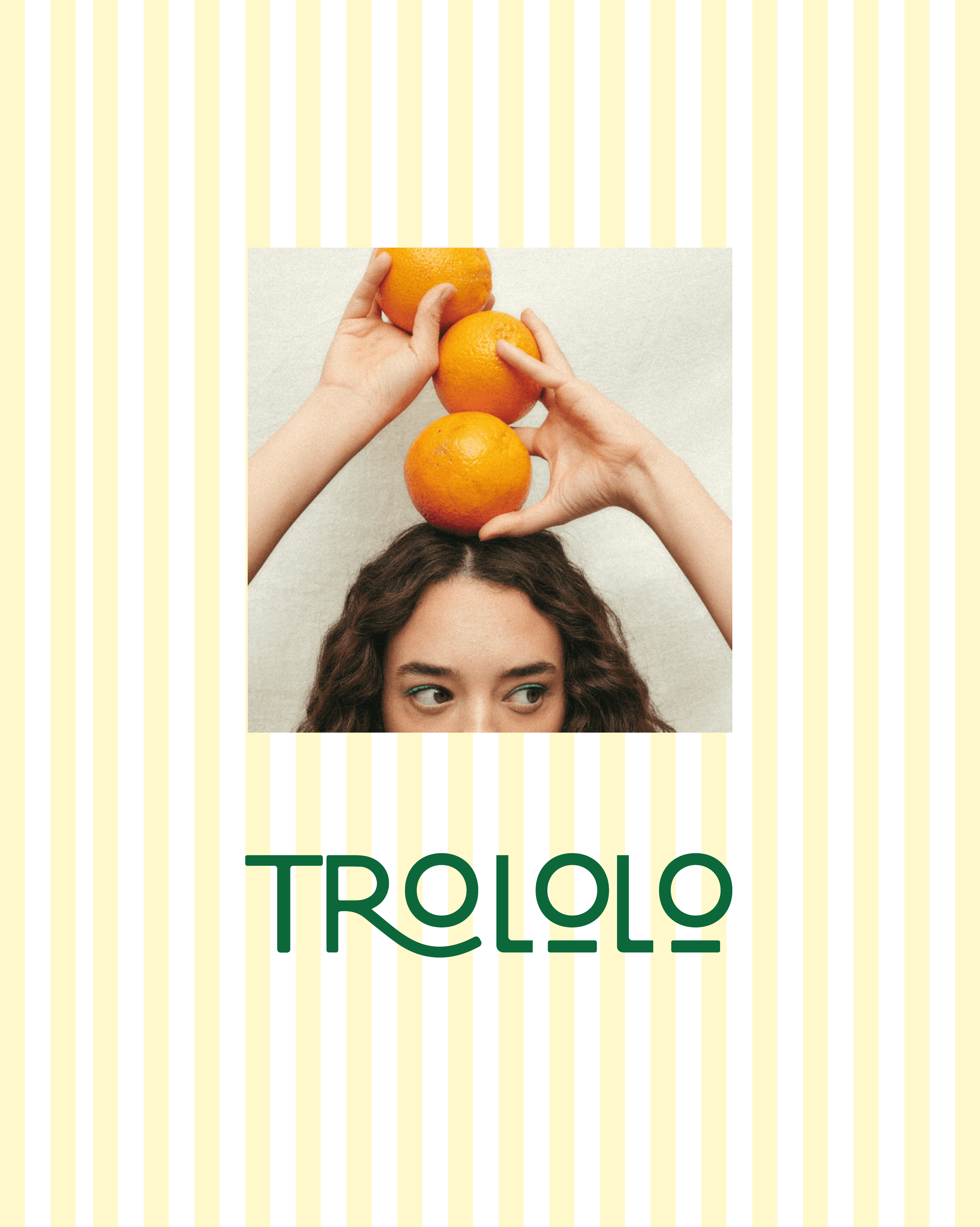 Social media post for a modern and bold ice cream brand