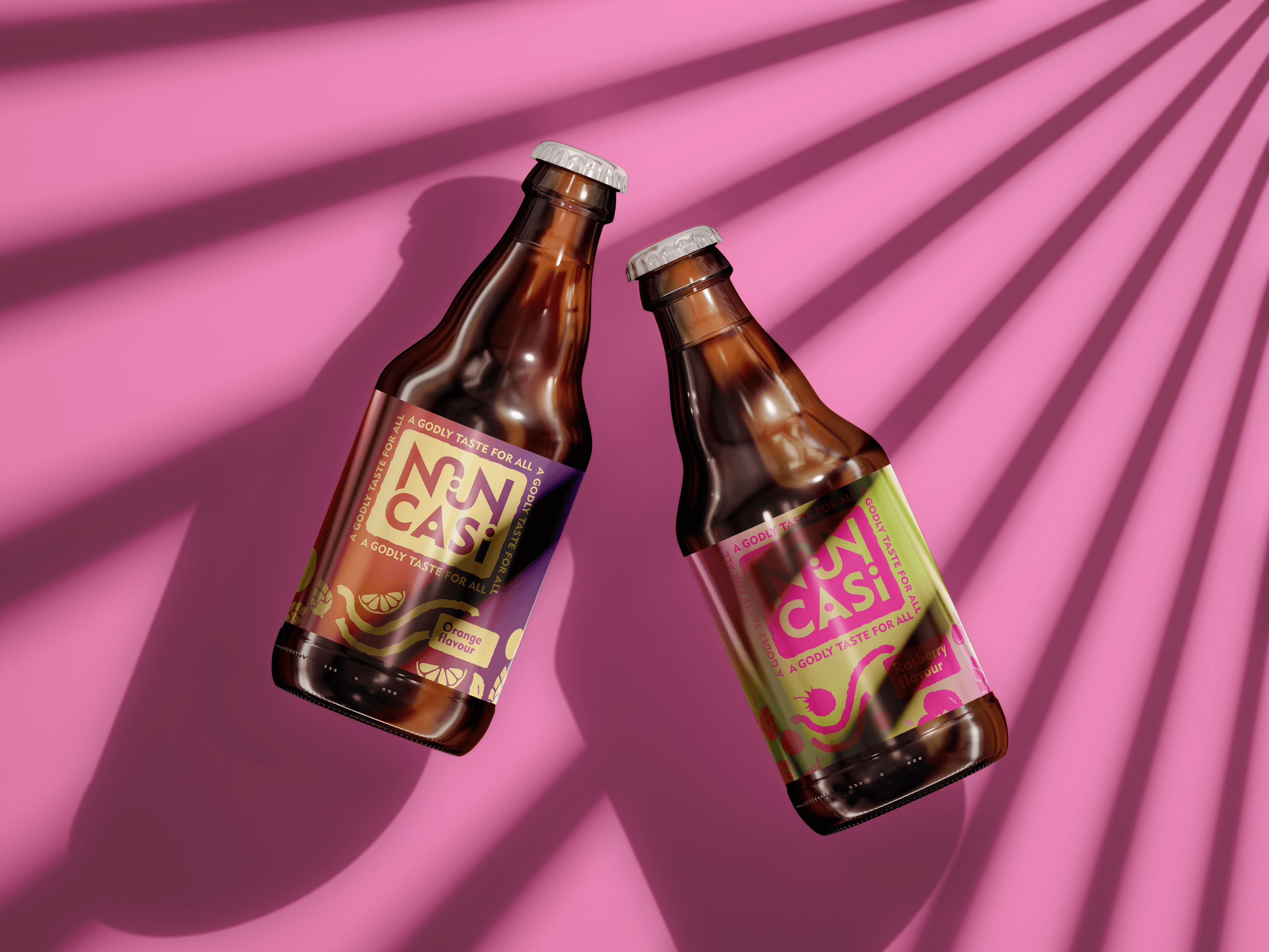 Flat lay of modern cooking magazine with bold text and contemporary design