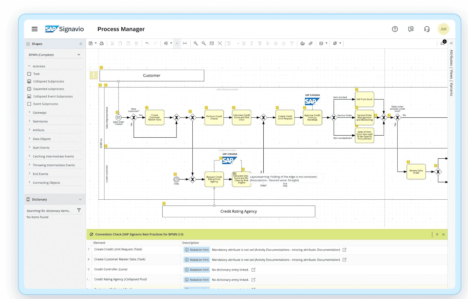 SAP Signavio process manager