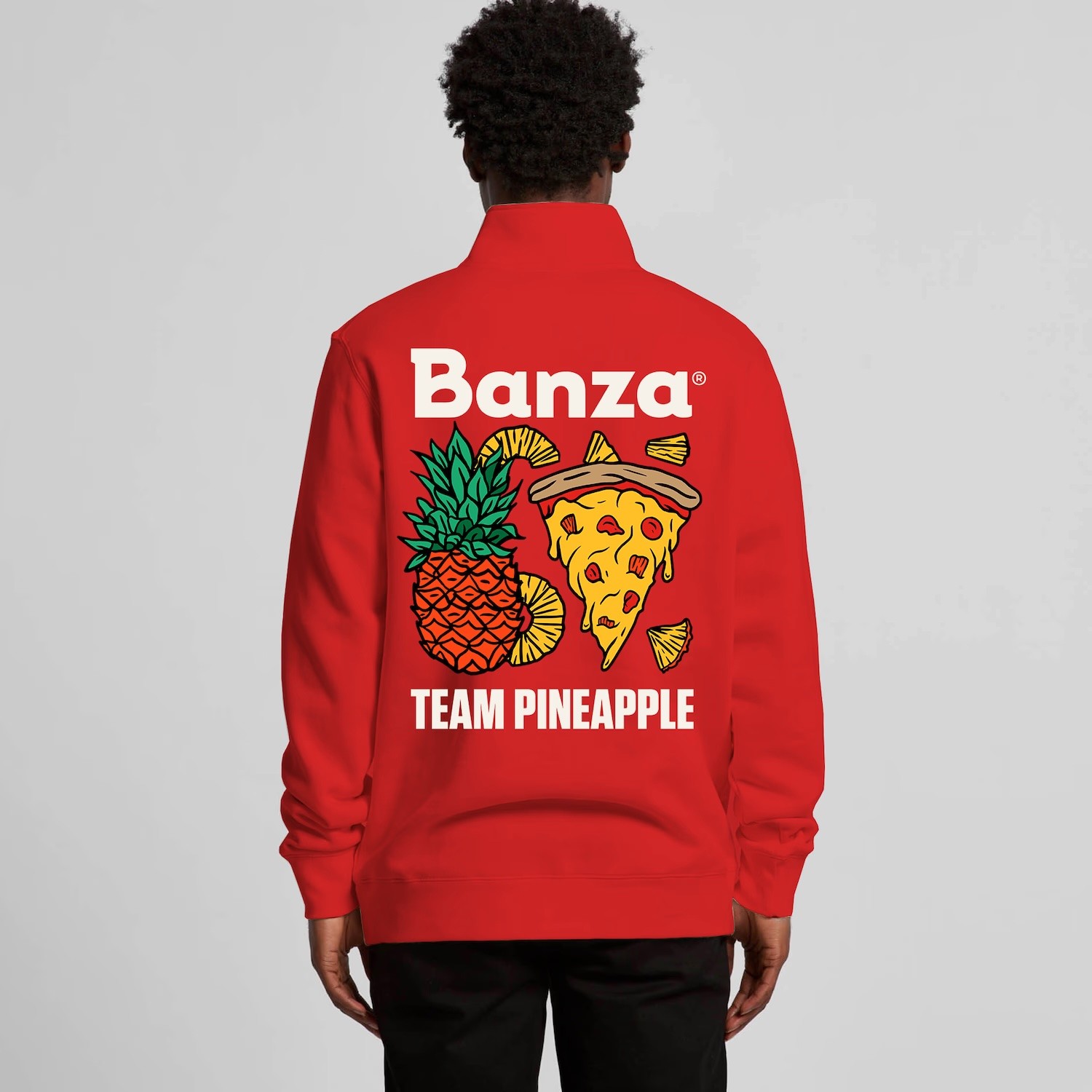 Banza Pizza Swag Mockup 
