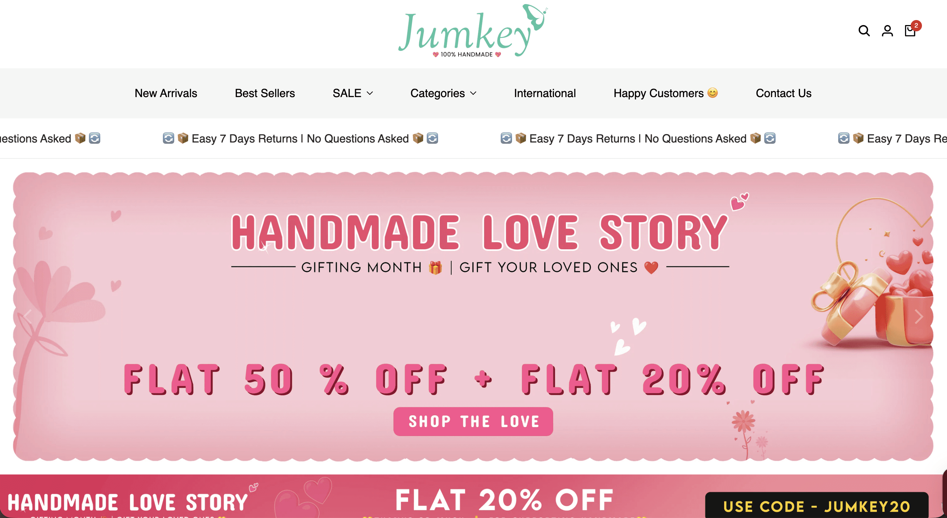 Jumkey website