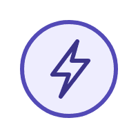 Lightning bolt icon