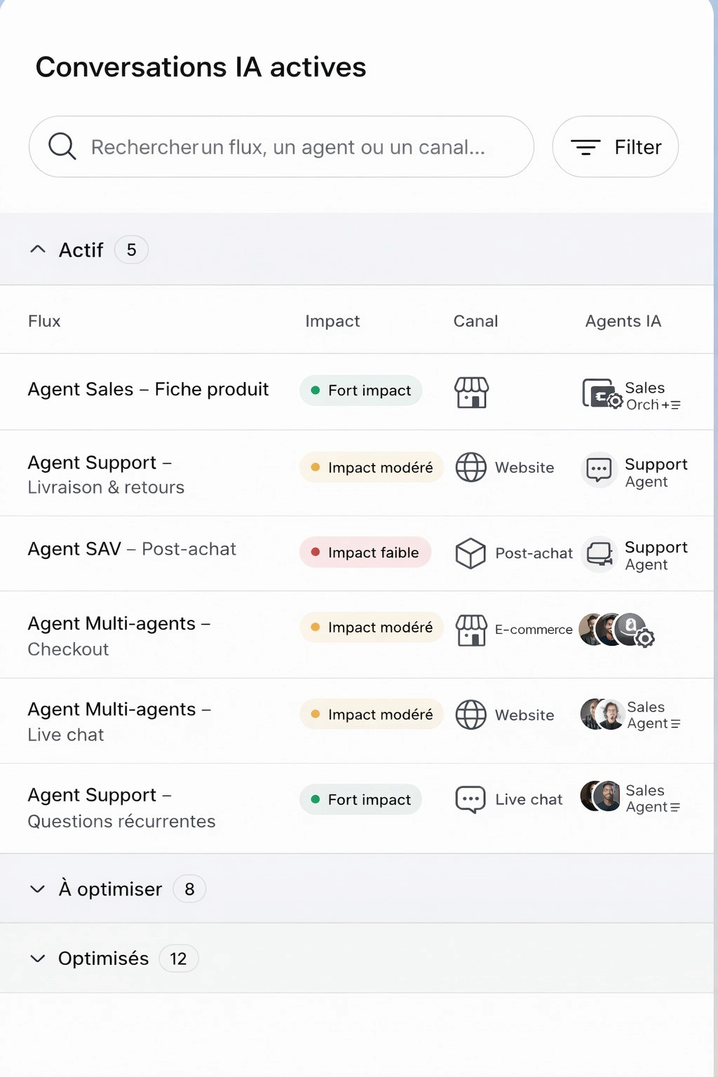 An image of Freelio's project ui