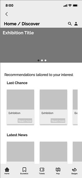 LoFi Prototype, schwarz weiß, Wireframes