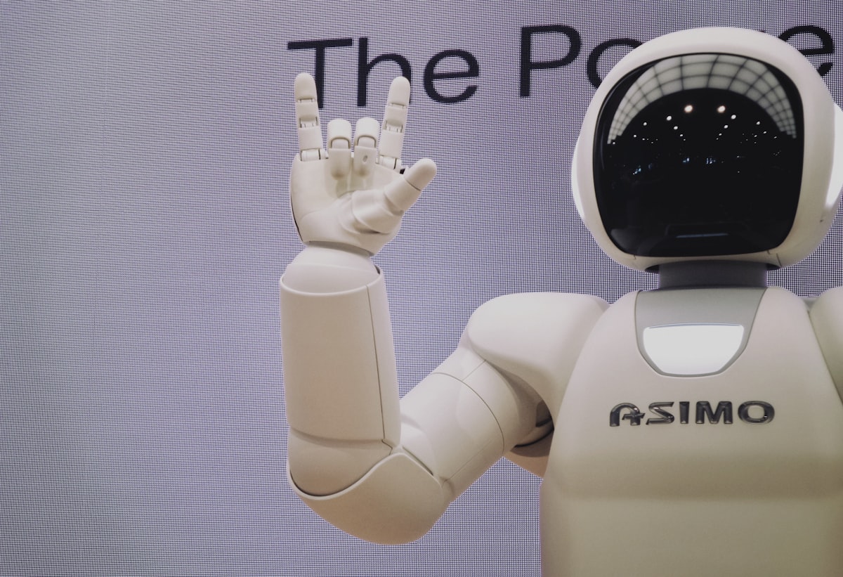 a robotic arm in an automated industrial production line