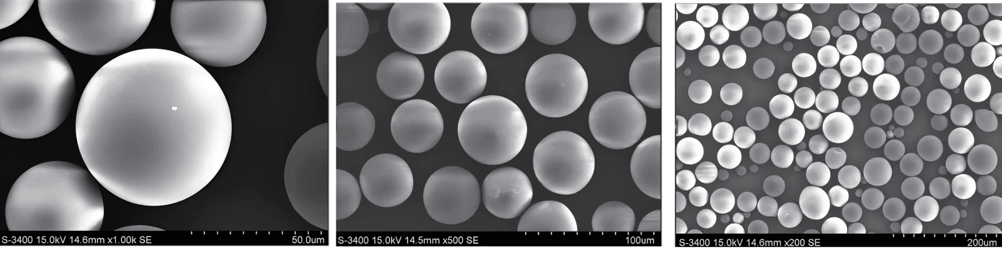 PLLA-PEG Micrisphere Particles Size