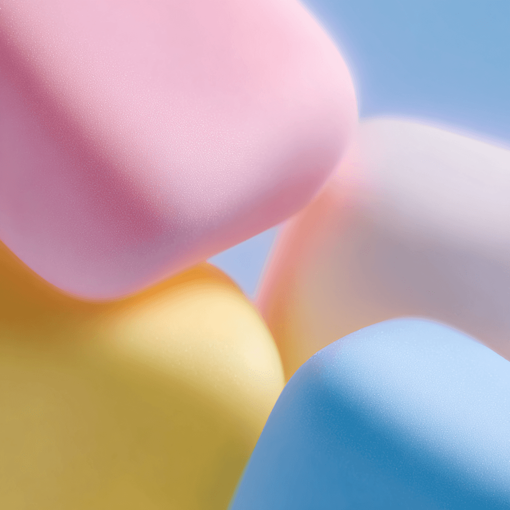 candy pastel Apple Watch collection header image featuring abstract, gradient, modern, and easter.