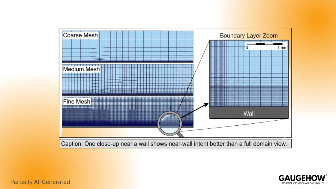 CFD mesh independence study boundary layer