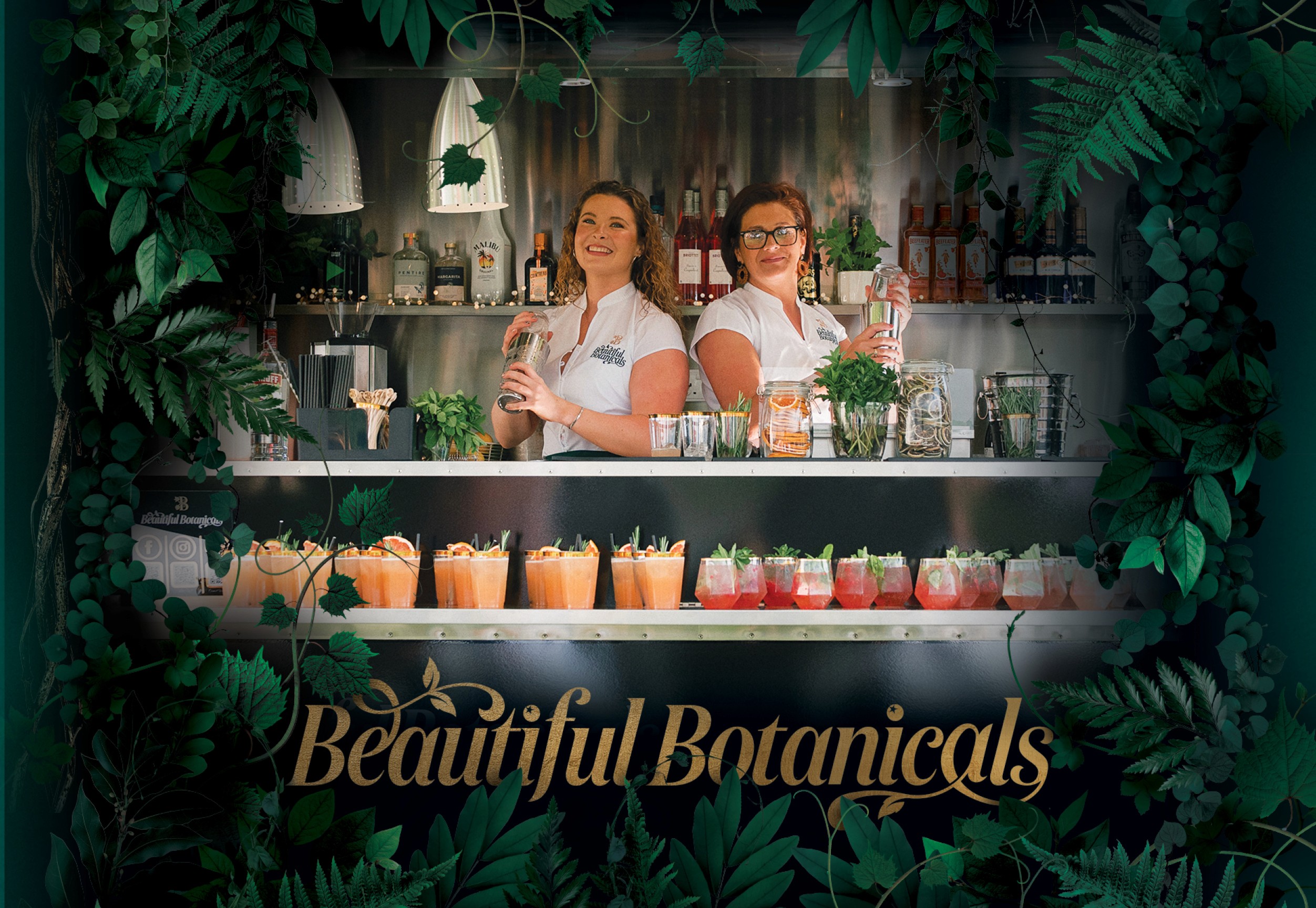 Beautiful Botanicals Mobile Cocktail Bar in Usk