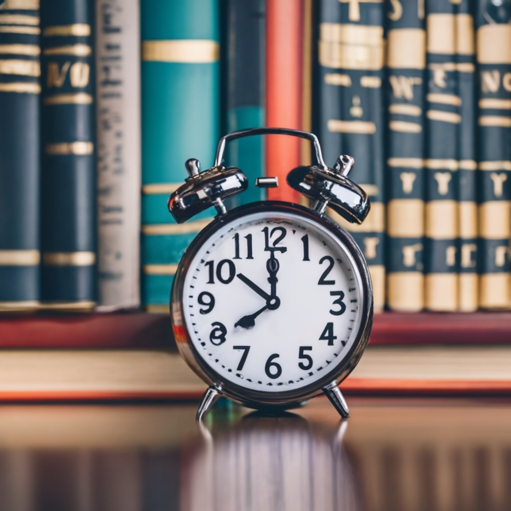 Clock and legal documents, symbolizing the 24-hour availability of immigration lawyers