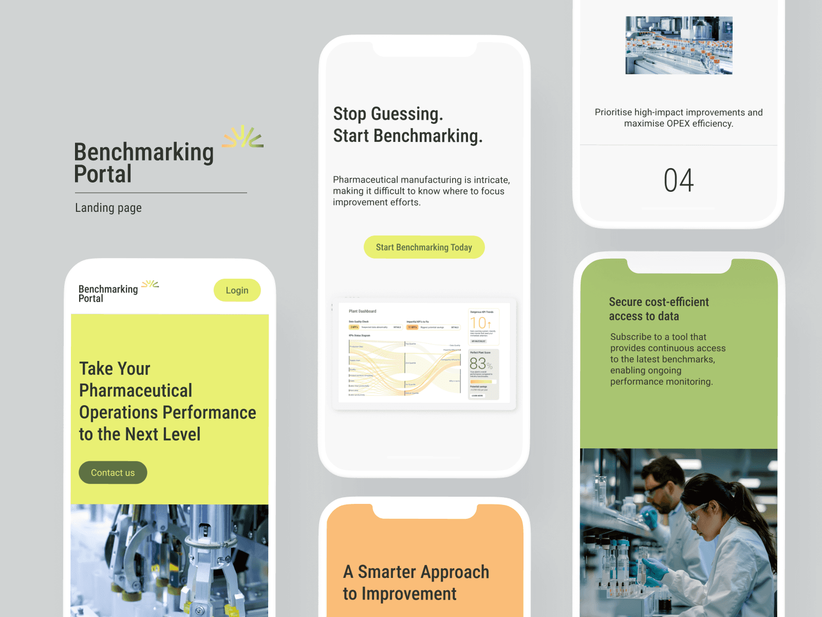 Benchmarking Portal Homepage